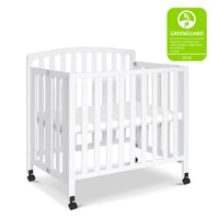 Dylan Folding Portable 3-in-1 Mini Crib and Twin Bed