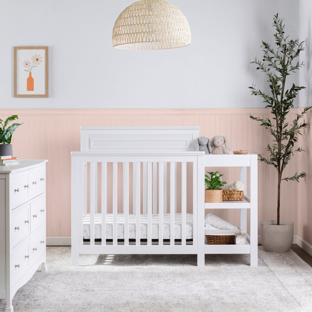 Autumn 4-in-1 Convertible Mini Crib & Changer