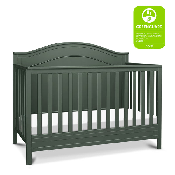 Charlie 4-in-1 Convertible Crib Forest Green