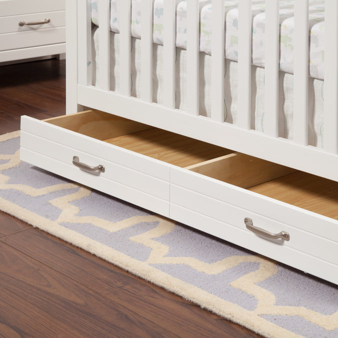 M13801W,DaVinci,Asher 3-in-1 Convertible Crib in White Finish