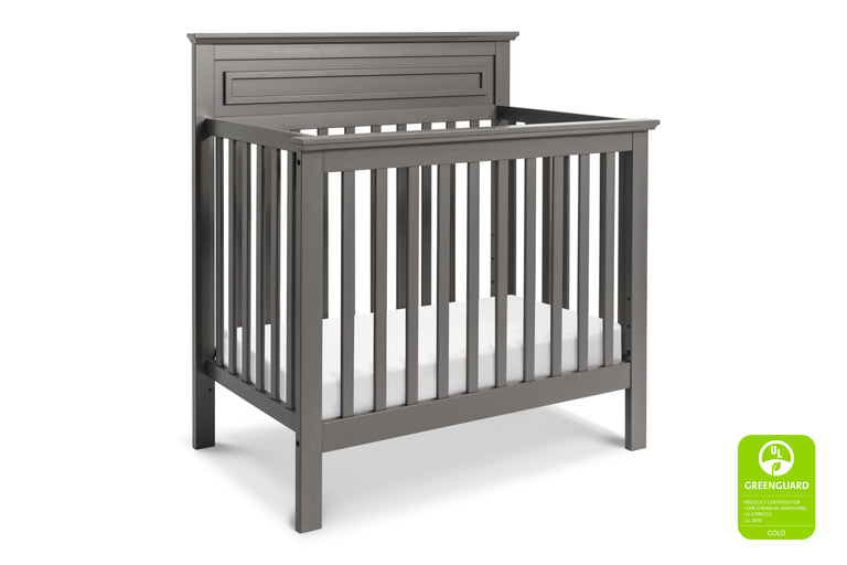 M4398SL,Autumn 2-in-1 Mini Crib and Twin Bed In Slate