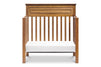 M4398CT,Autumn 2-in-1 Mini Crib and Twin Bed in Chestnut