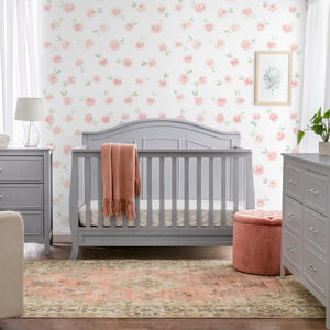 M20101G,DaVinci,Emmett 4-in-1 Convertible Crib in Grey