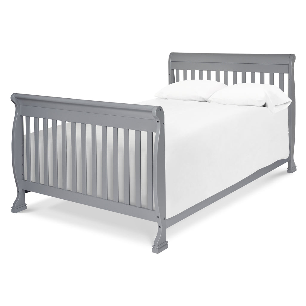 M5501G,Kalani 4-in-1 Convertible Crib in Grey Finish