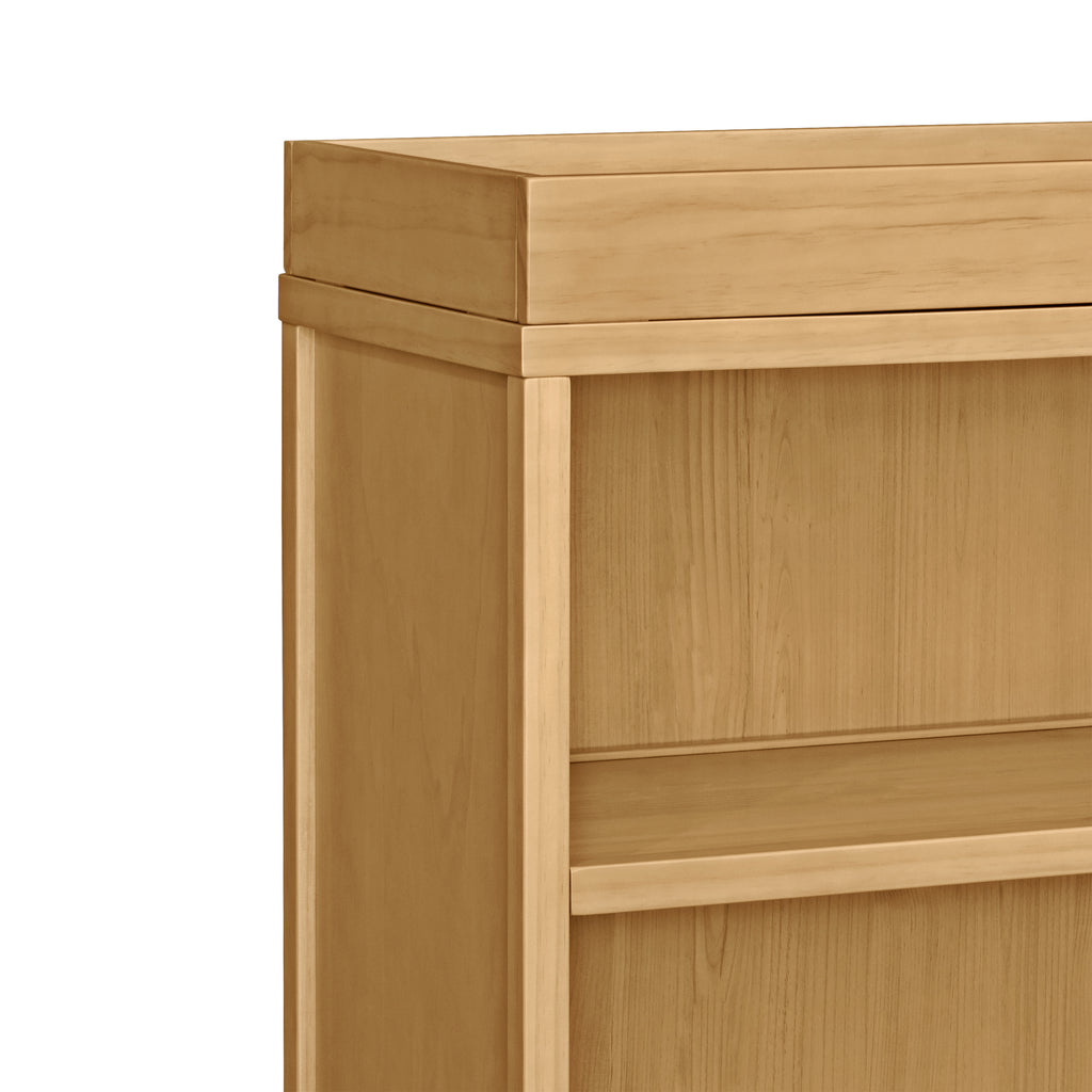 M23511HY,Ryder Convertible Cubby Changer & Bookcase in Honey