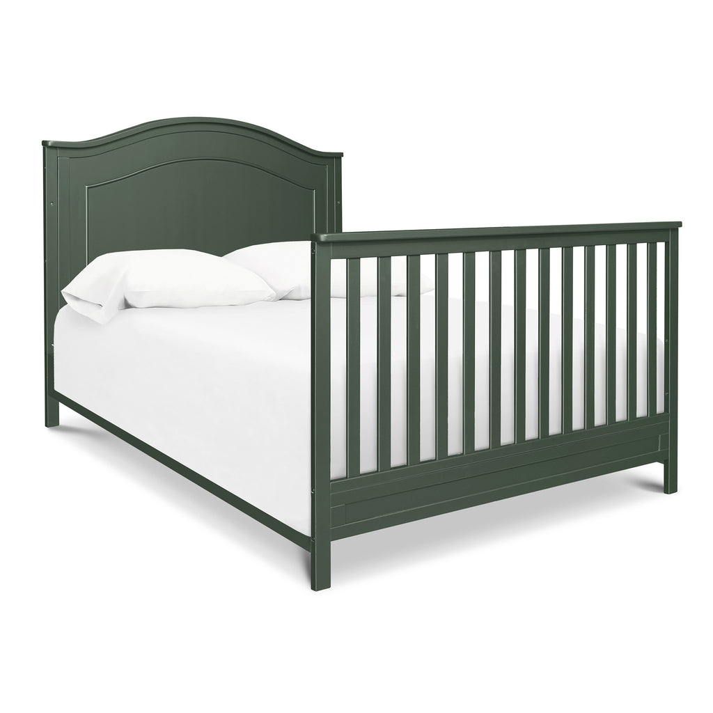 M12801FRGR,Charlie 4-in-1 Convertible Crib in Forest Green
