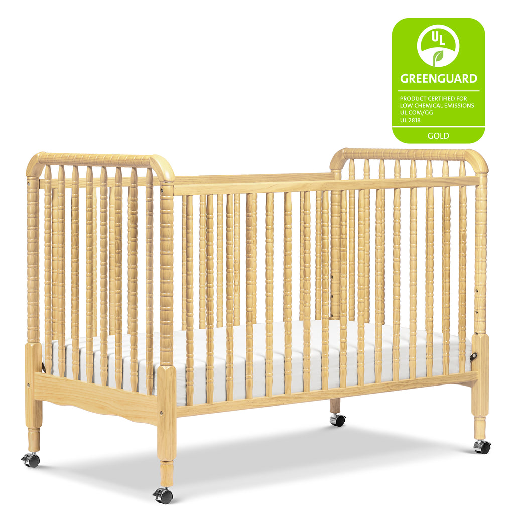 M7391N,Jenny Lind Stationary Crib in Natural