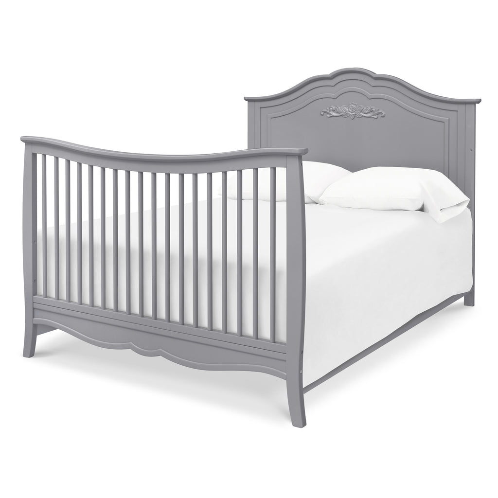 M20801G,Fiona 4-in-1 Convertible Crib in Grey