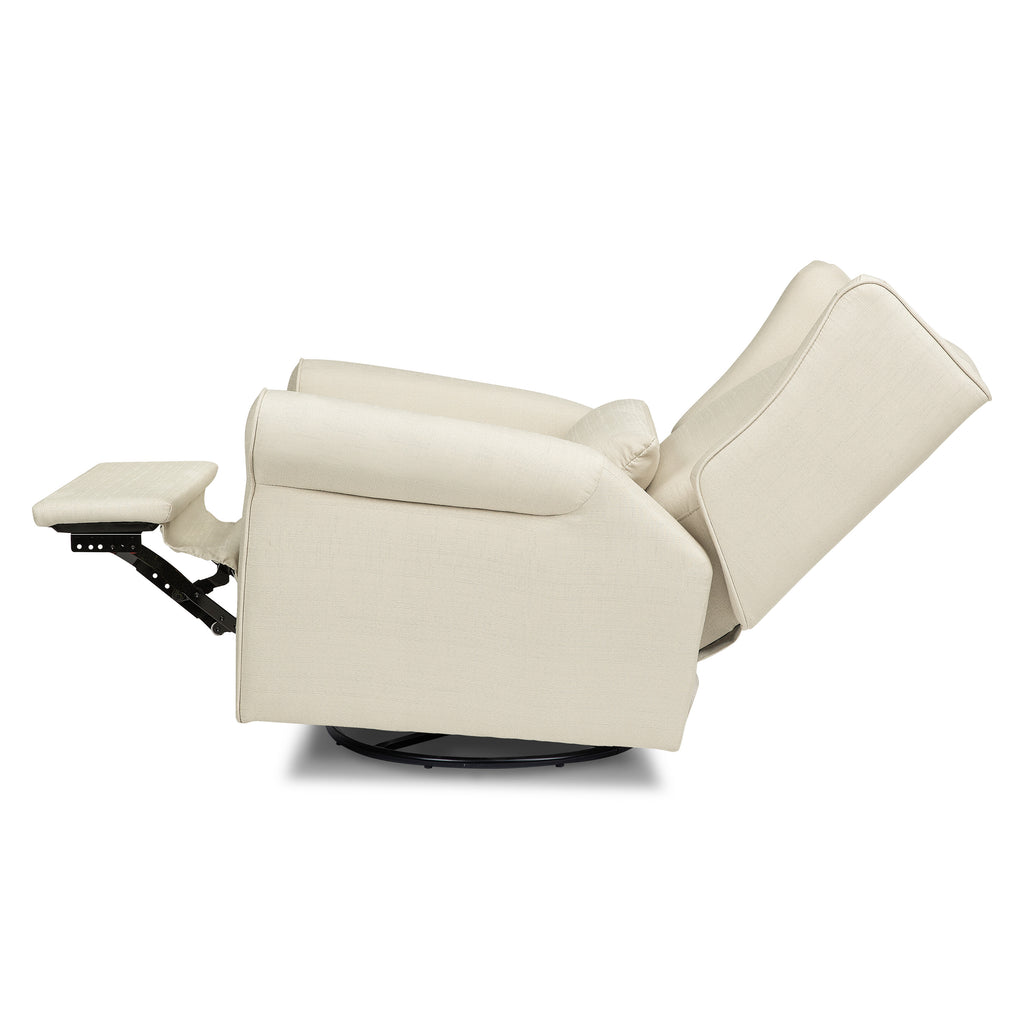 M21887NO,Hayden Recliner and Swivel Glider in Natural Oat
