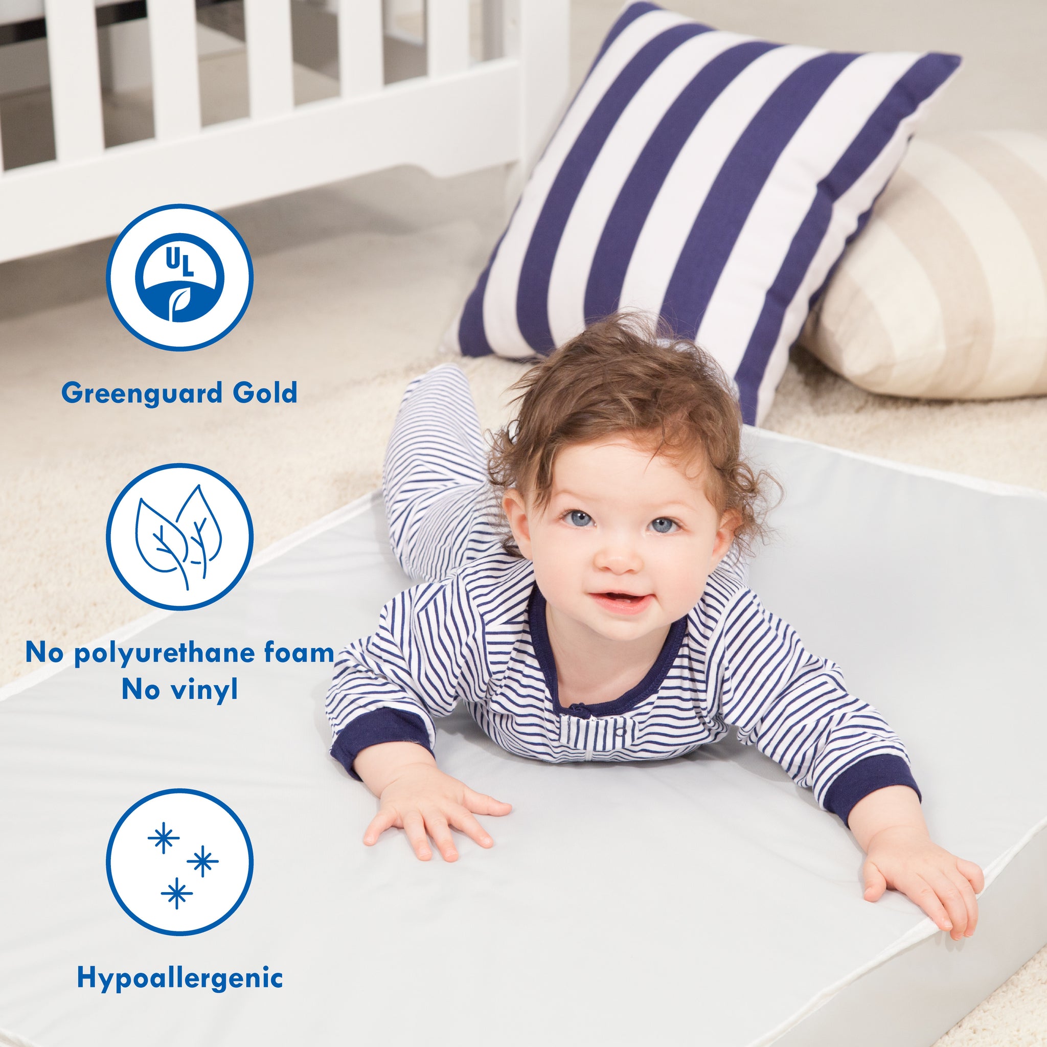 DaVinci Deluxe Coil Dual-sided Crib & Toddler Mattress | Extra firm ...