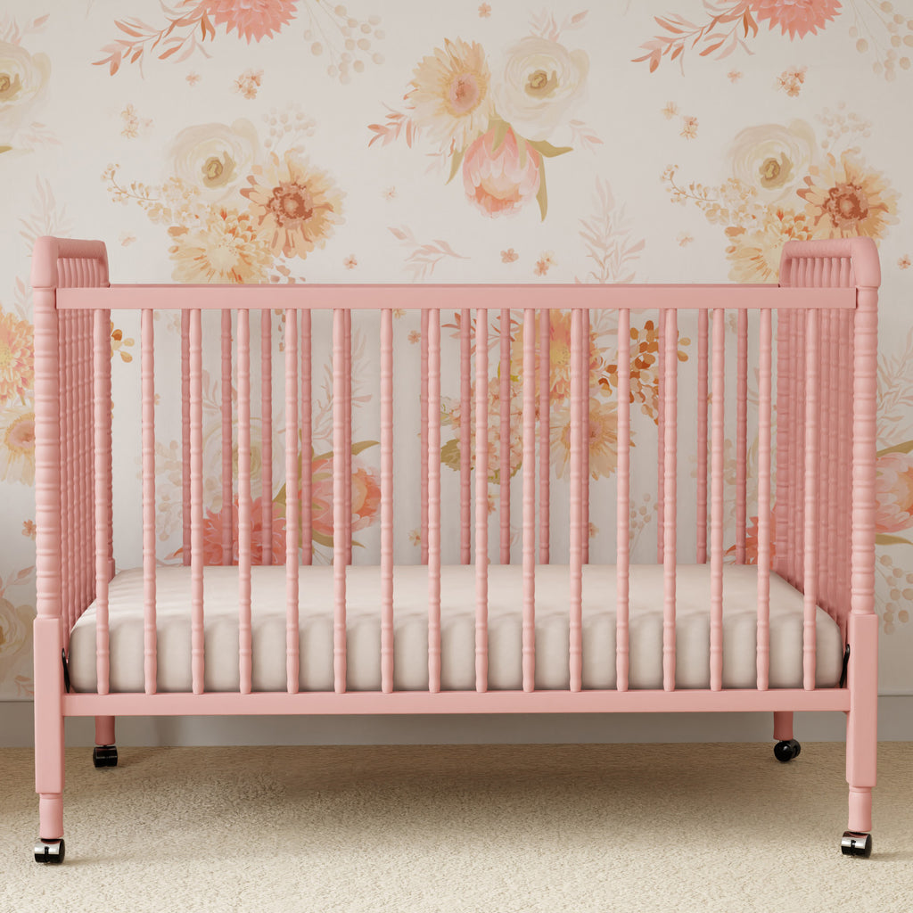 M7391BL,Jenny Lind Stationary Crib in Blush Pink Finish