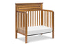 M4398CT,Autumn 2-in-1 Mini Crib and Twin Bed in Chestnut