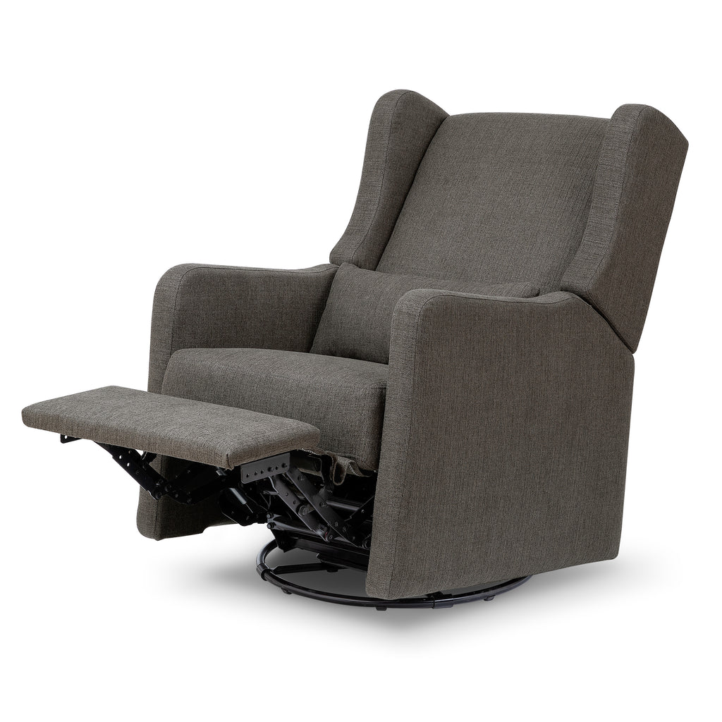 F19587PGY,Arlo Recliner and Swivel Glider in Performance Charcoal Linen