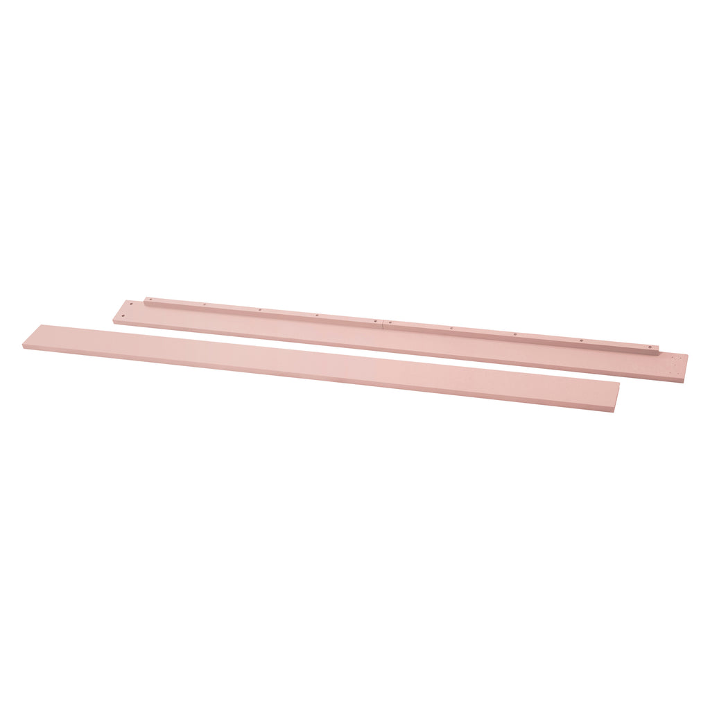 M5789LP,Hidden Hardware Twin/Full Size Bed Conversion Kit in Petal Pink