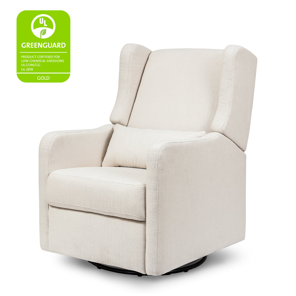 F19587PCM,Arlo Recliner and Swivel Glider in Performance Cream Linen