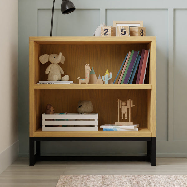 M23511HY,Ryder Convertible Cubby Changer & Bookcase in Honey