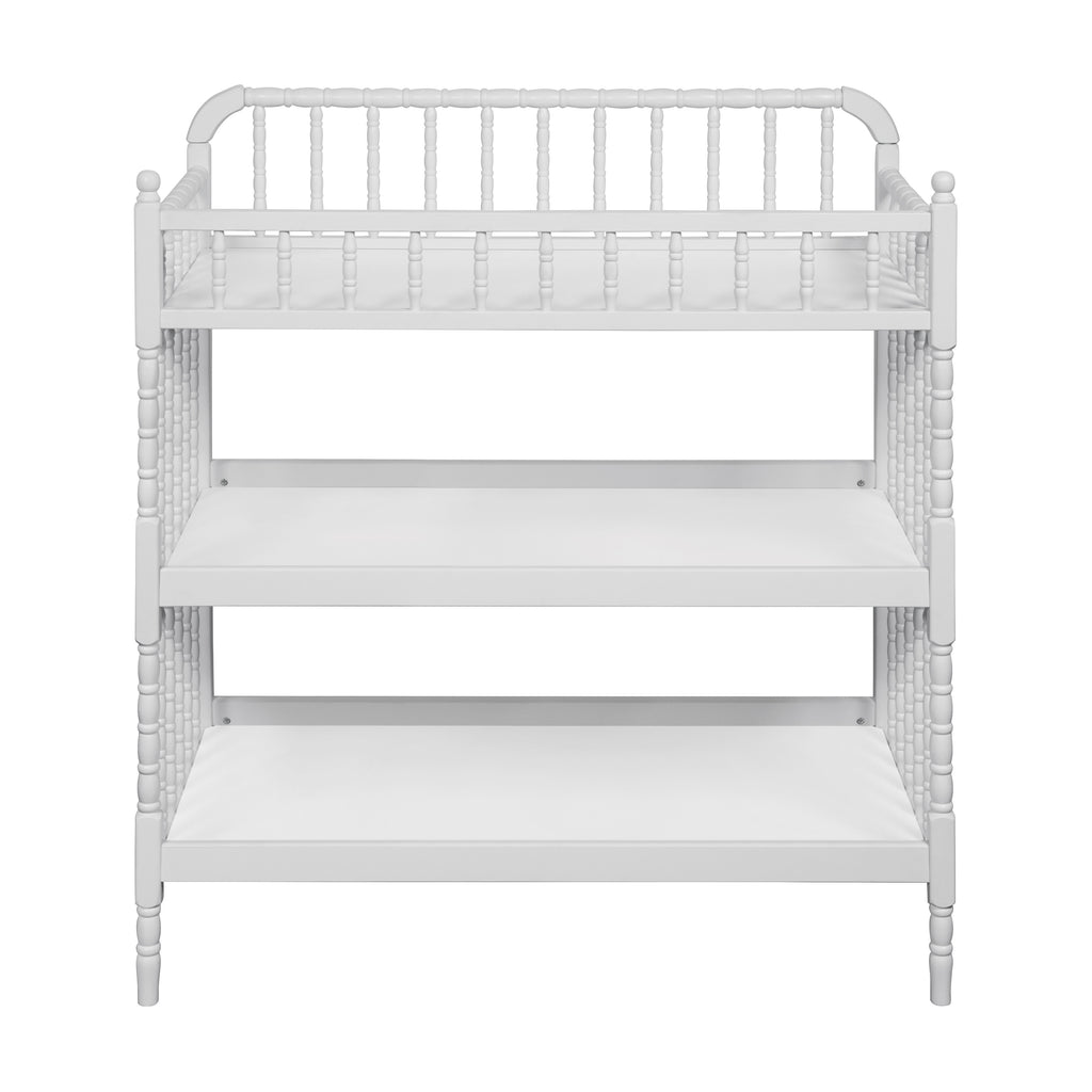 M0302GG,Jenny Lind Changing Table in Fog Grey Finish