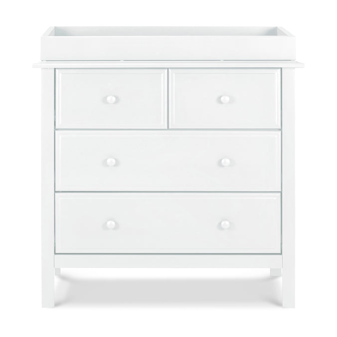 M4355W,Autumn 4-Drawer Dresser in White