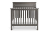 M4398SL,Autumn 2-in-1 Mini Crib and Twin Bed In Slate