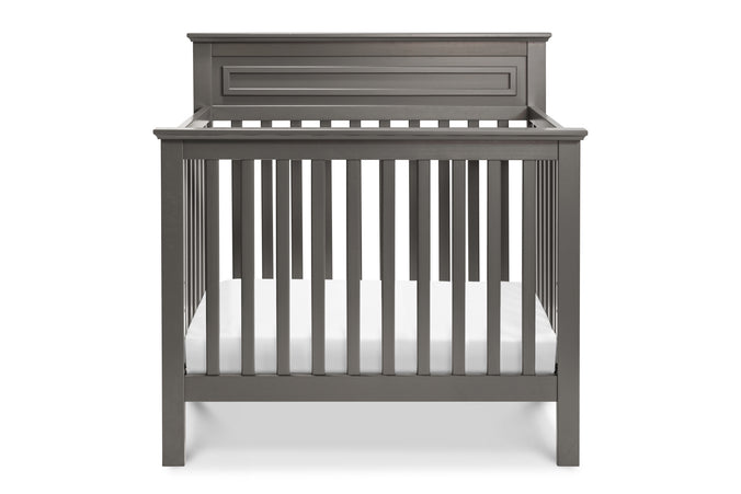 M4398SL,Autumn 2-in-1 Mini Crib and Twin Bed In Slate