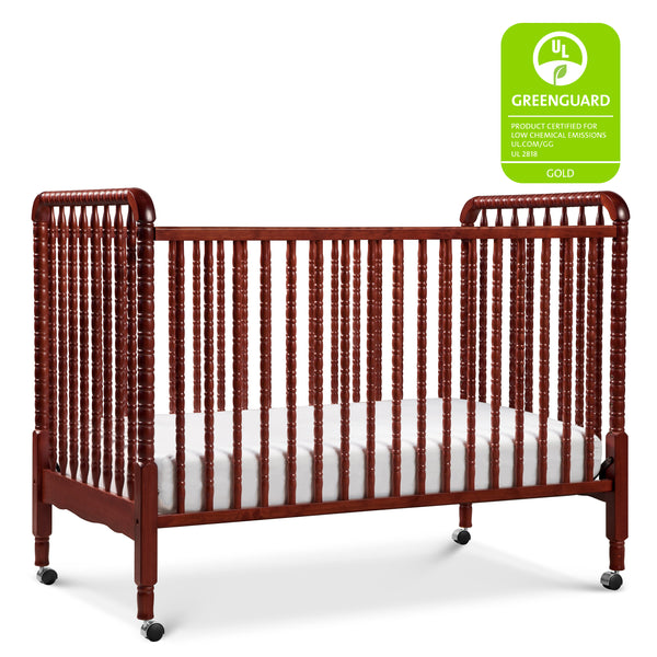 Jenny Lind 3-in-1 Convertible Crib Rich Cherry