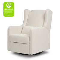 Arlo Recliner and Swivel Glider | Ivory Boucle fabric