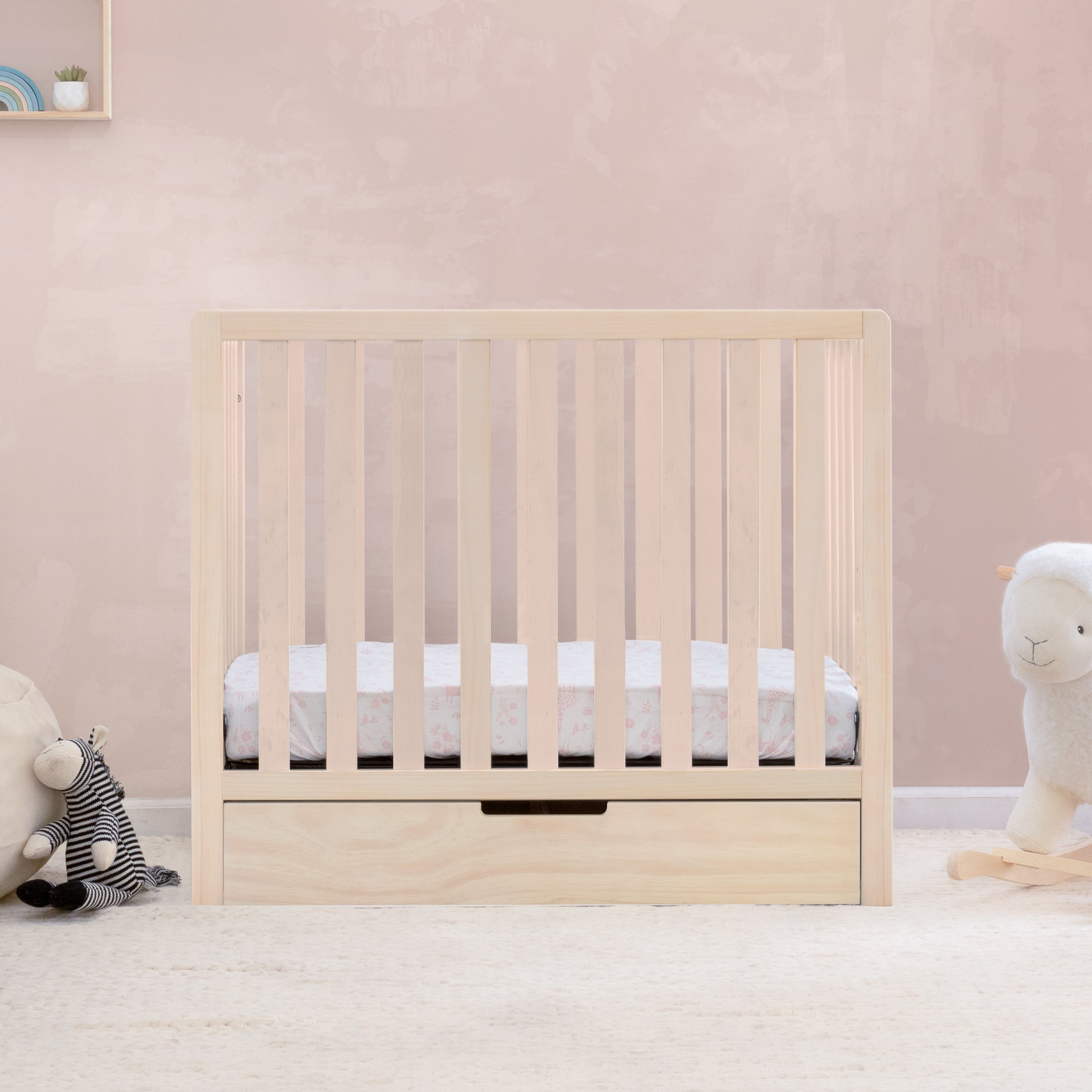Carter's Colby 4in1 Convertible Mini Crib with Trundle DaVinci Baby