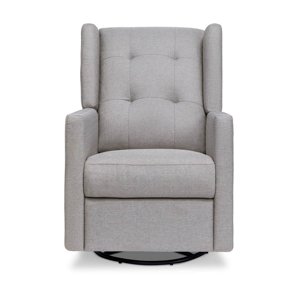 M21287MIG,Maddox Recliner and Swivel Glider in Misty Grey