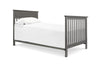 M4398SL,Autumn 2-in-1 Mini Crib and Twin Bed In Slate