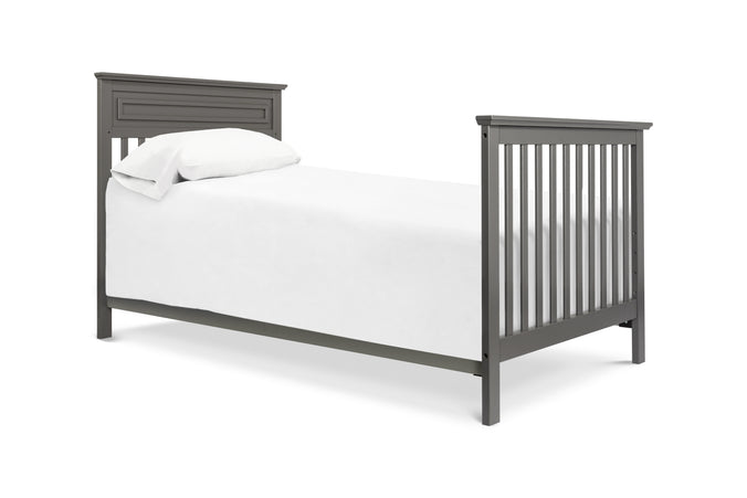 M4398SL,Autumn 2-in-1 Mini Crib and Twin Bed In Slate