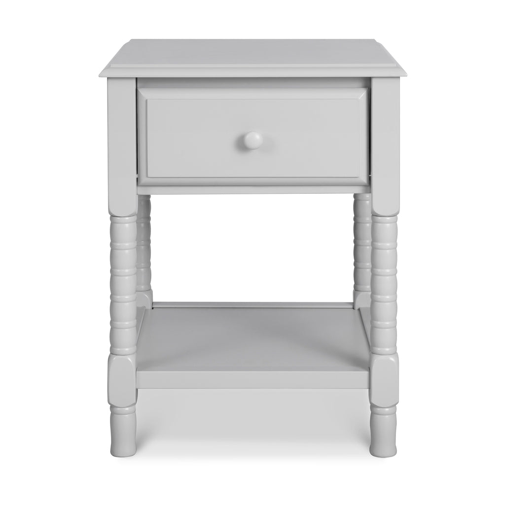 M7360GG,Jenny Lind Spindle Nightstand in Fog Grey
