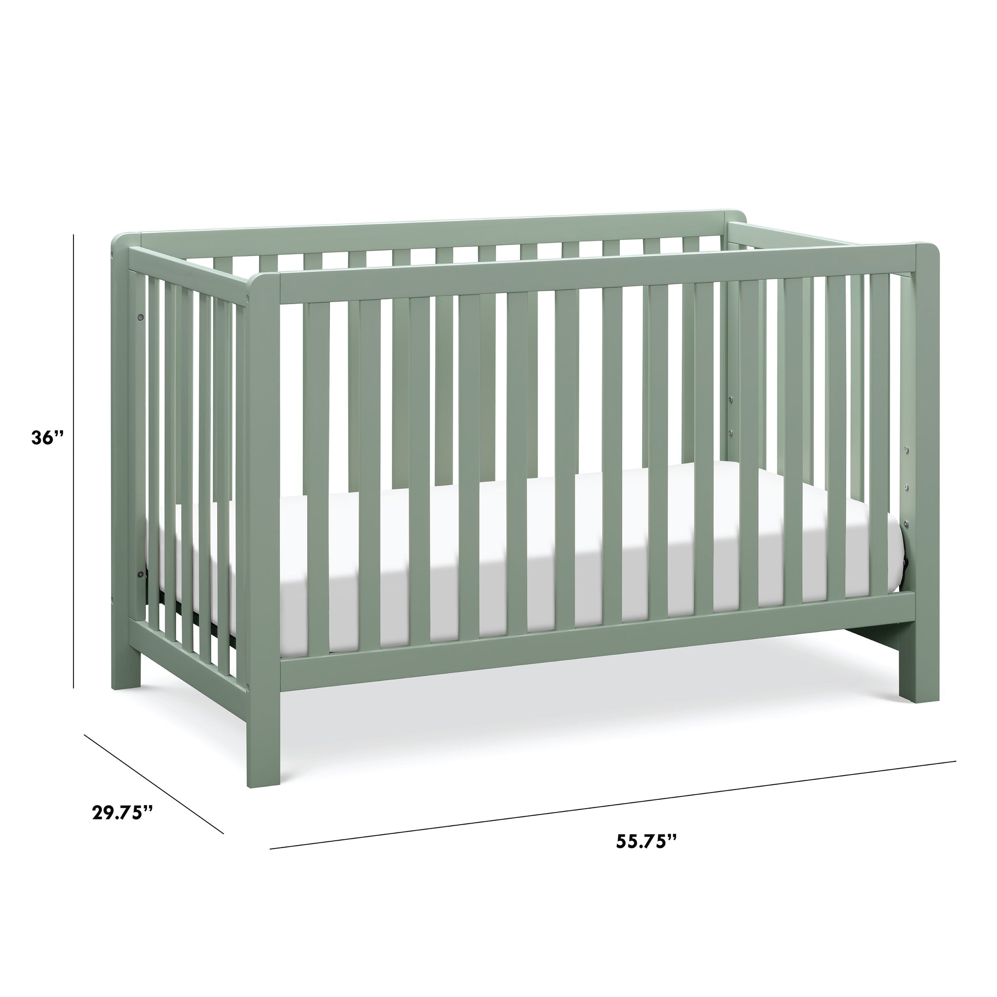 Carter's Colby 4in1 LowProfile Convertible Crib DaVinci Baby