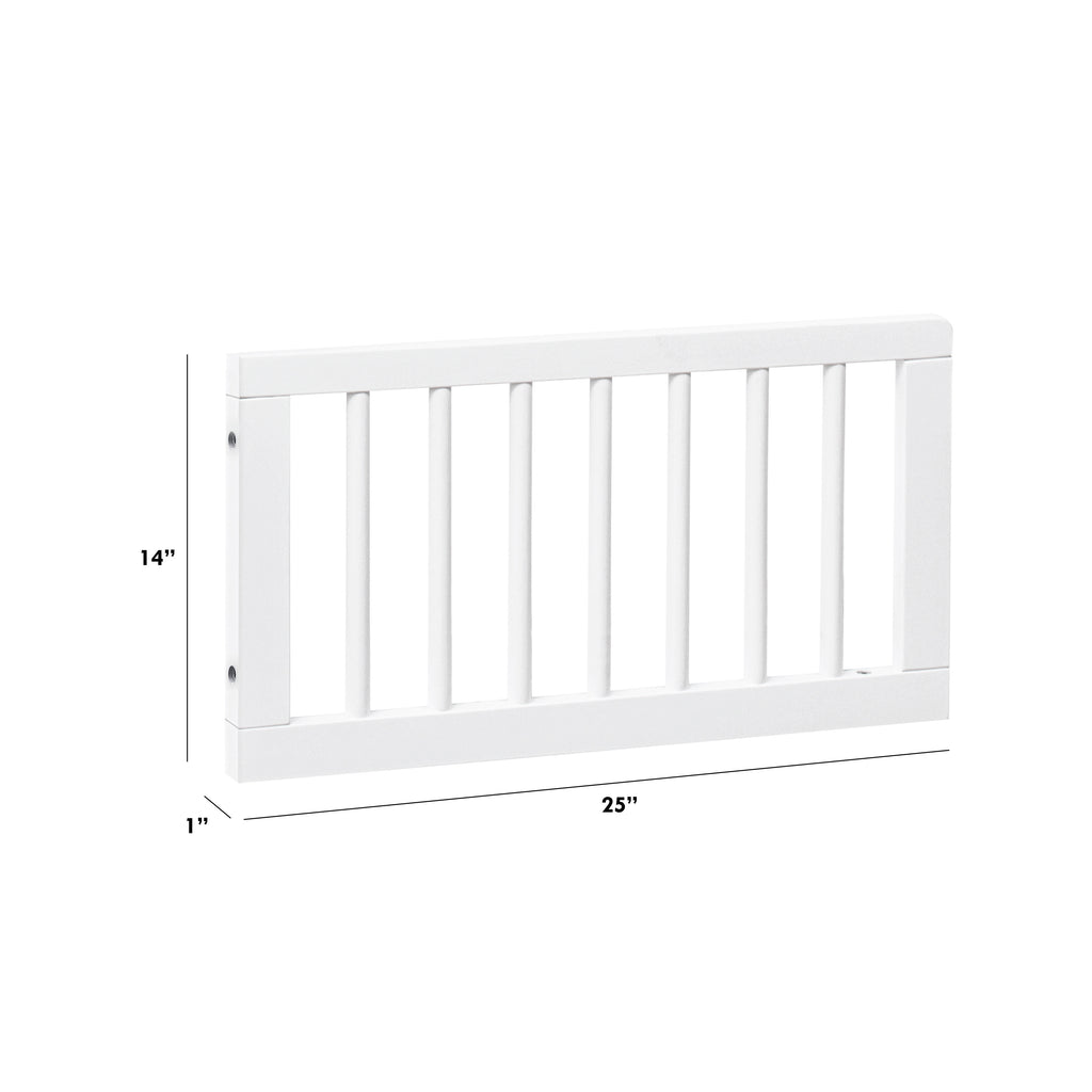 M19699W,Toddler Bed Conversion Kit in White