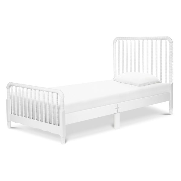 M3189W,Jenny Lind Twin Bed in White White