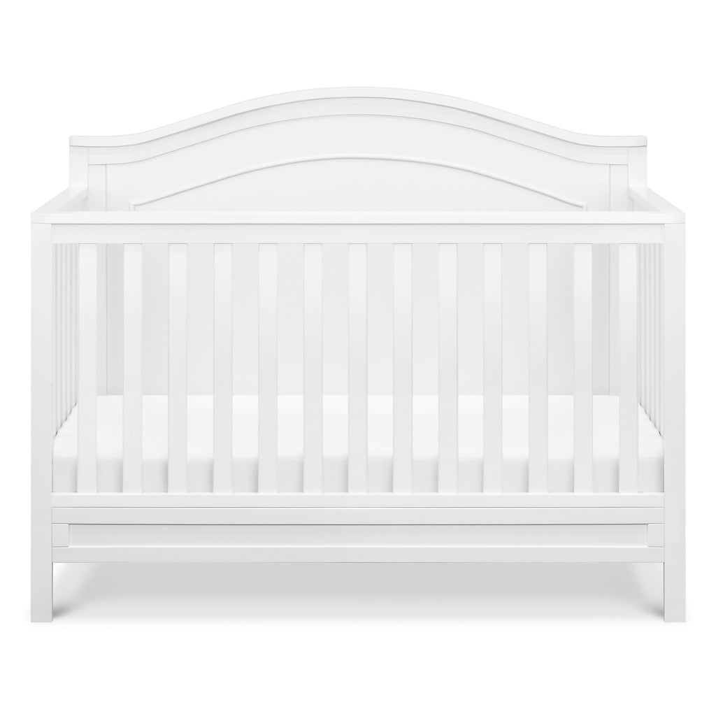 M12801W,Charlie 4-in-1 Convertible Crib in White