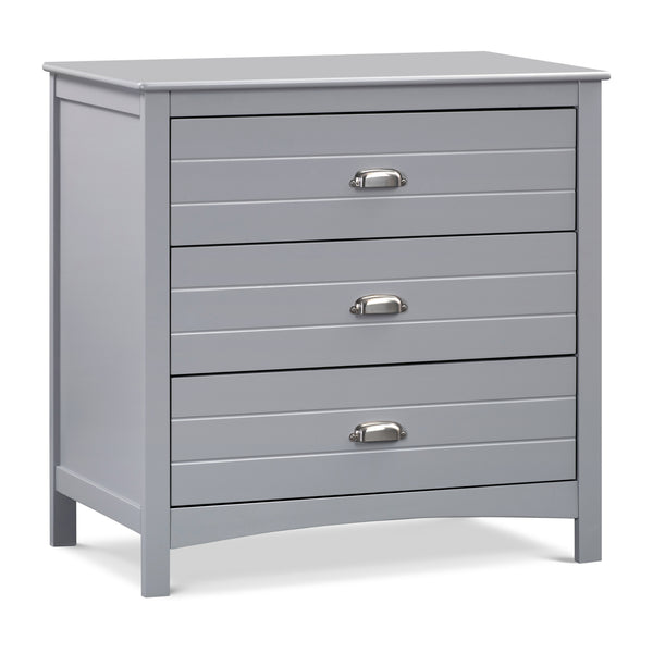 F16903W,Nolan 3-Drawer Dresser in White Grey