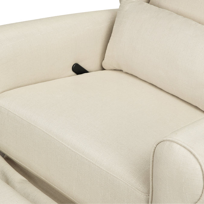 M21887NO,Hayden Recliner and Swivel Glider in Natural Oat