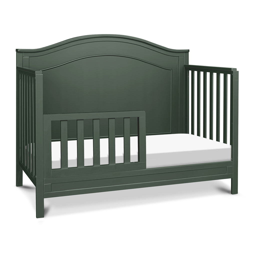 M12801FRGR,Charlie 4-in-1 Convertible Crib in Forest Green