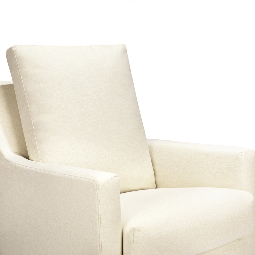 M24287VN,Winnie Slipcover Swivel Glider in Vanilla