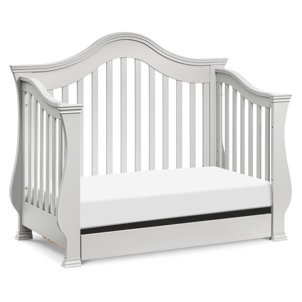M8201DG,Ashbury 4-in-1 Convertible Crib w/Toddler Bed Conversion Kits in Cloud Grey