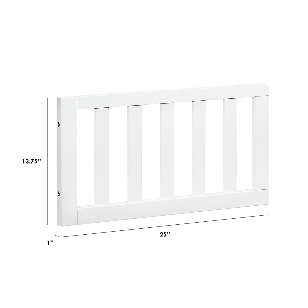 M12599W,Toddler Bed Conversion Kit in White