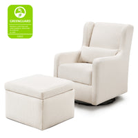Adrian Swivel Glider with Storage Ottoman | Water Repellent & Stain Resistant fabric
