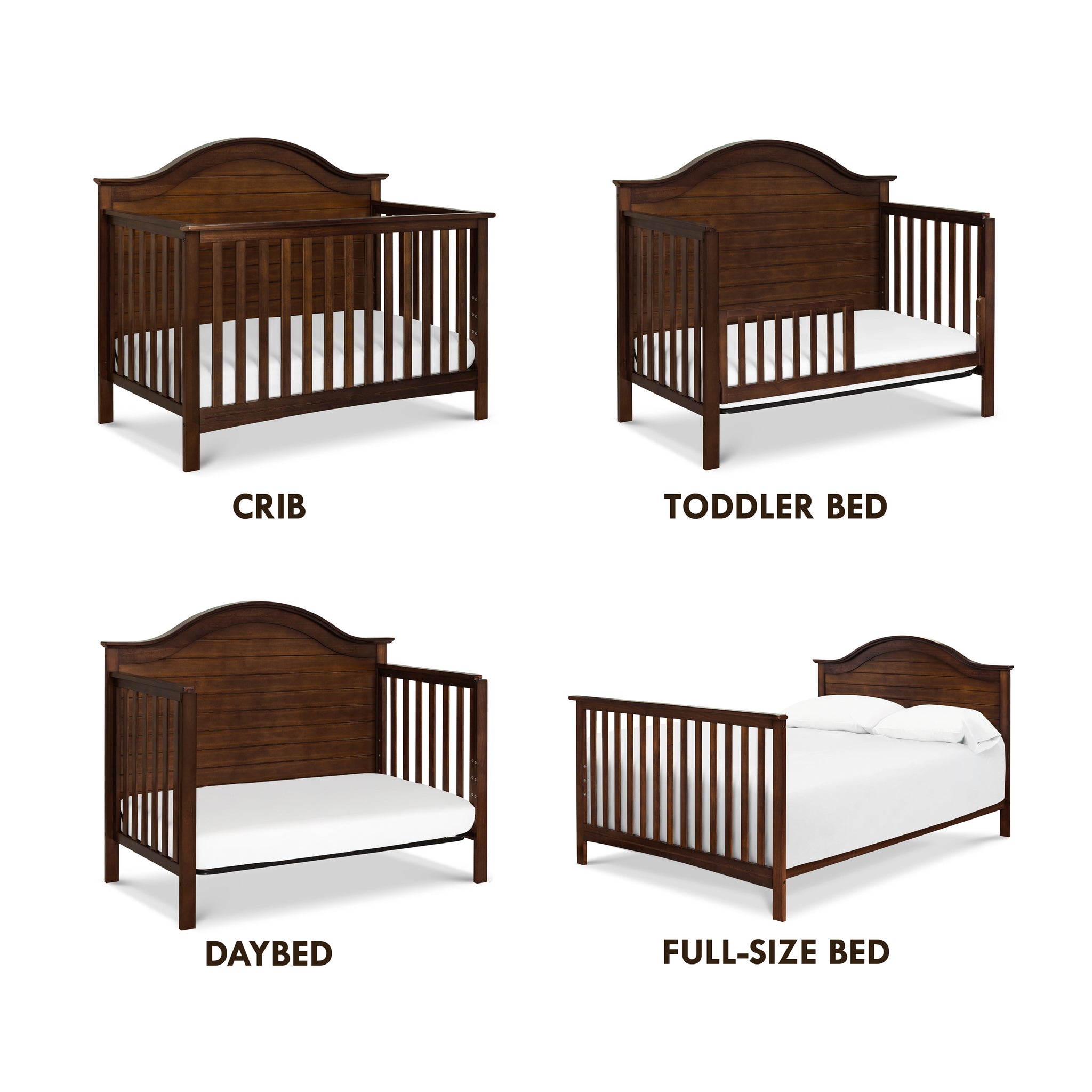 Carter's Nolan 4in1 Convertible Crib DaVinci Baby