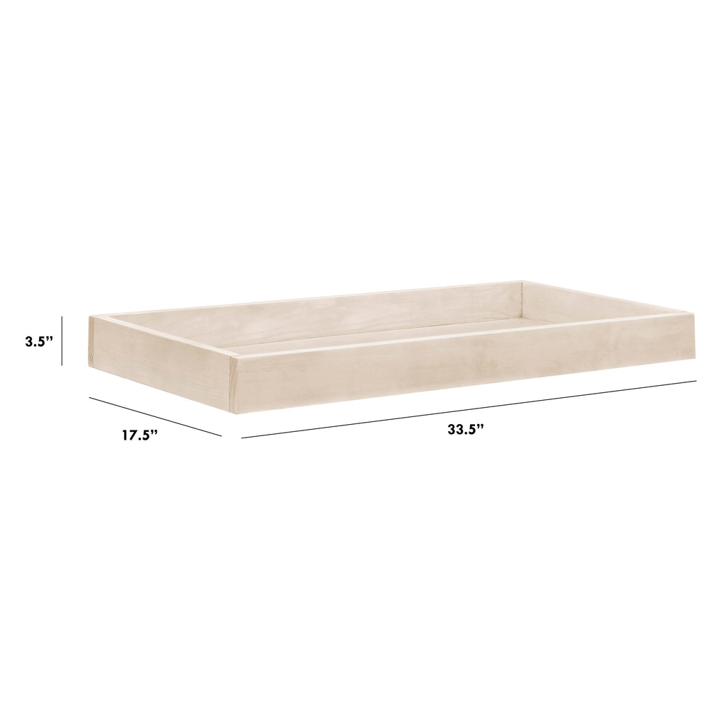 M0219NX,Universal Removable Changing Tray in Washed Natural