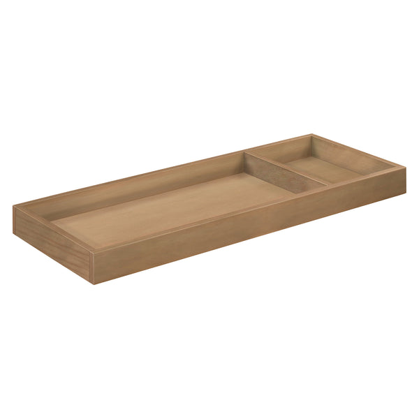 M0619CT,Universal Wide Removable Changing Tray in Chestnut Finish Hazelnut