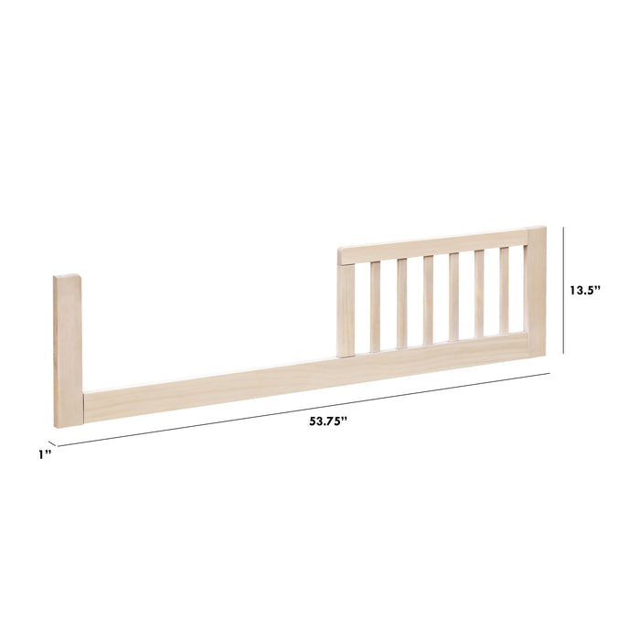 M11999NX,Toddler Bed Conversion Kit in Washed Natural