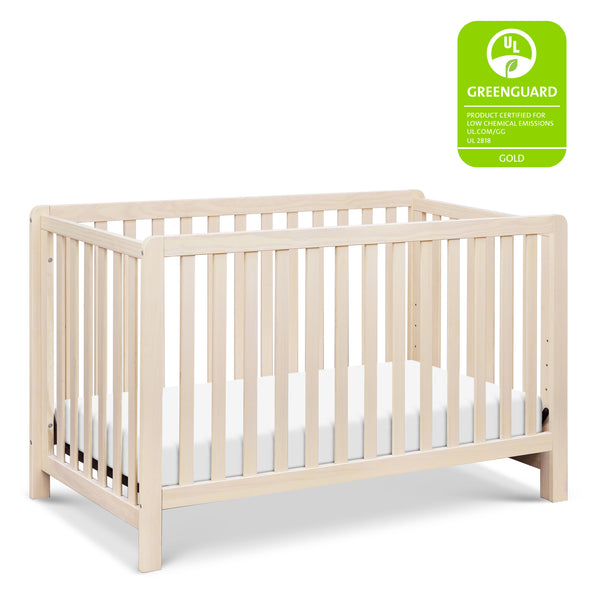 F11901GW,Colby 4-in-1 Low-profile Convertible Crib in Grey and White Washed Natural