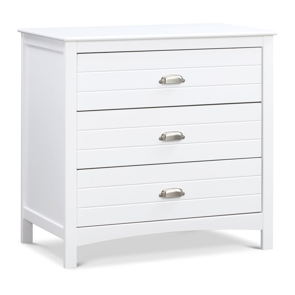 F16903W,Nolan 3-Drawer Dresser in White