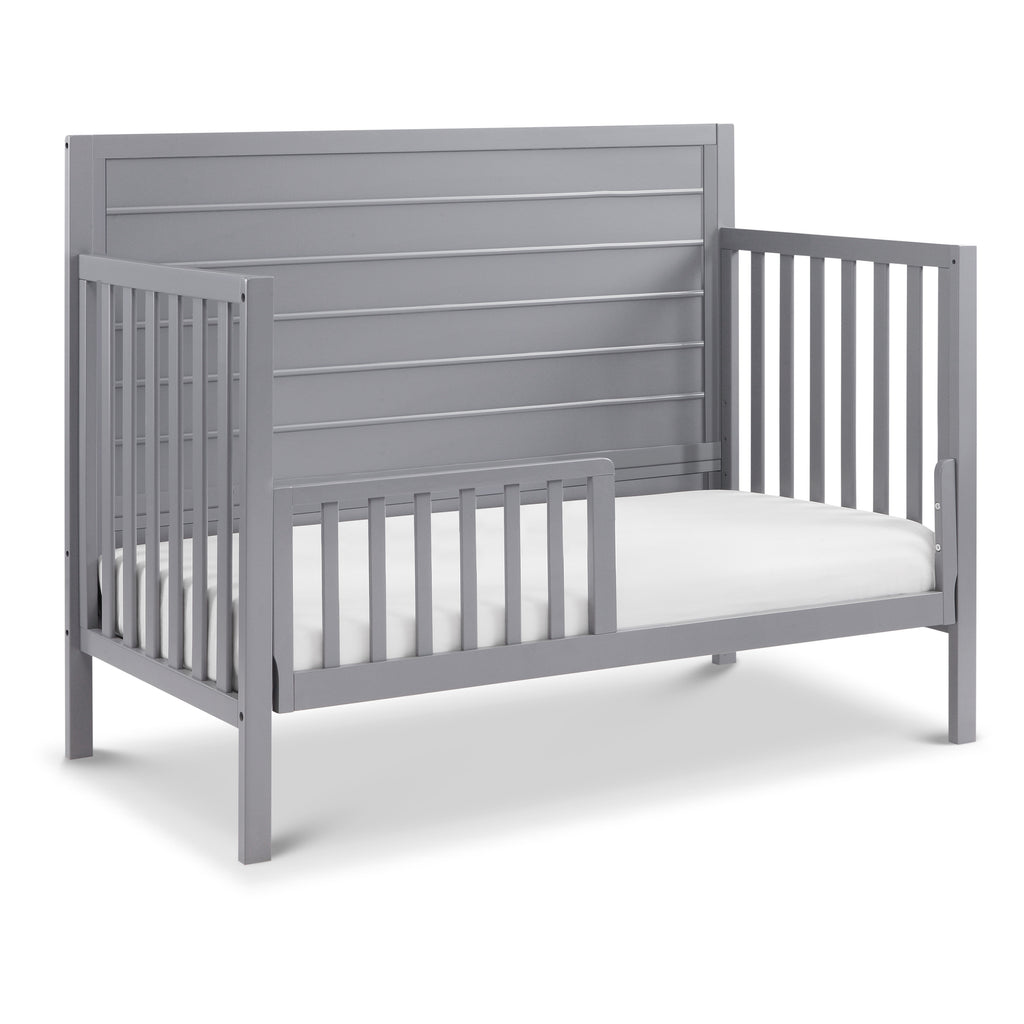 F11501G,Morgan 4-in-1 Convertible Crib in Grey Finish