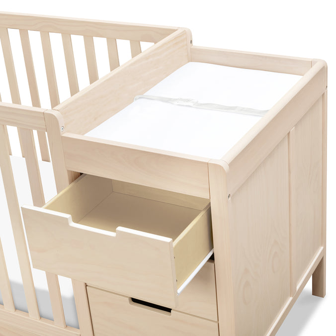 F11991NX,Colby 4-in-1 Convertible Crib & Changer Combo in Washed Natural